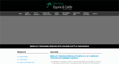 Desktop Screenshot of berkleyequine.com